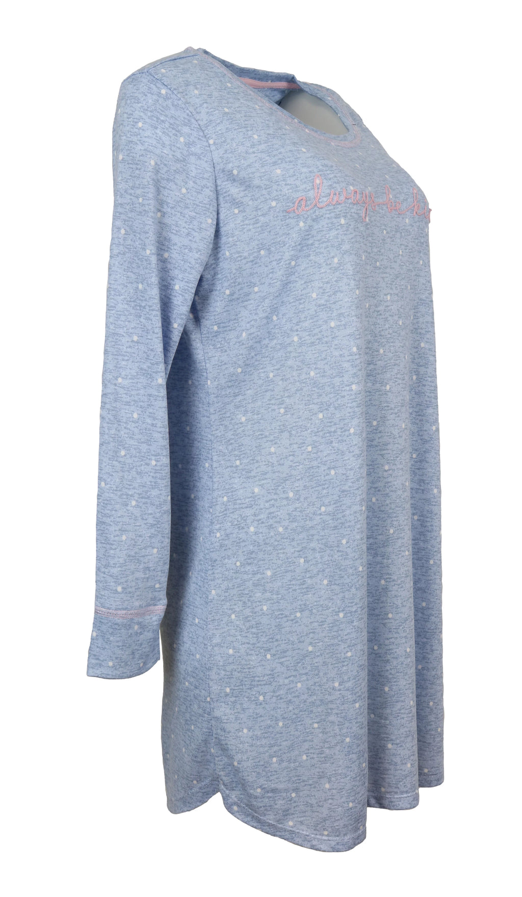 Women's Long Sleeve Night Gown Sleep Dress Z20772