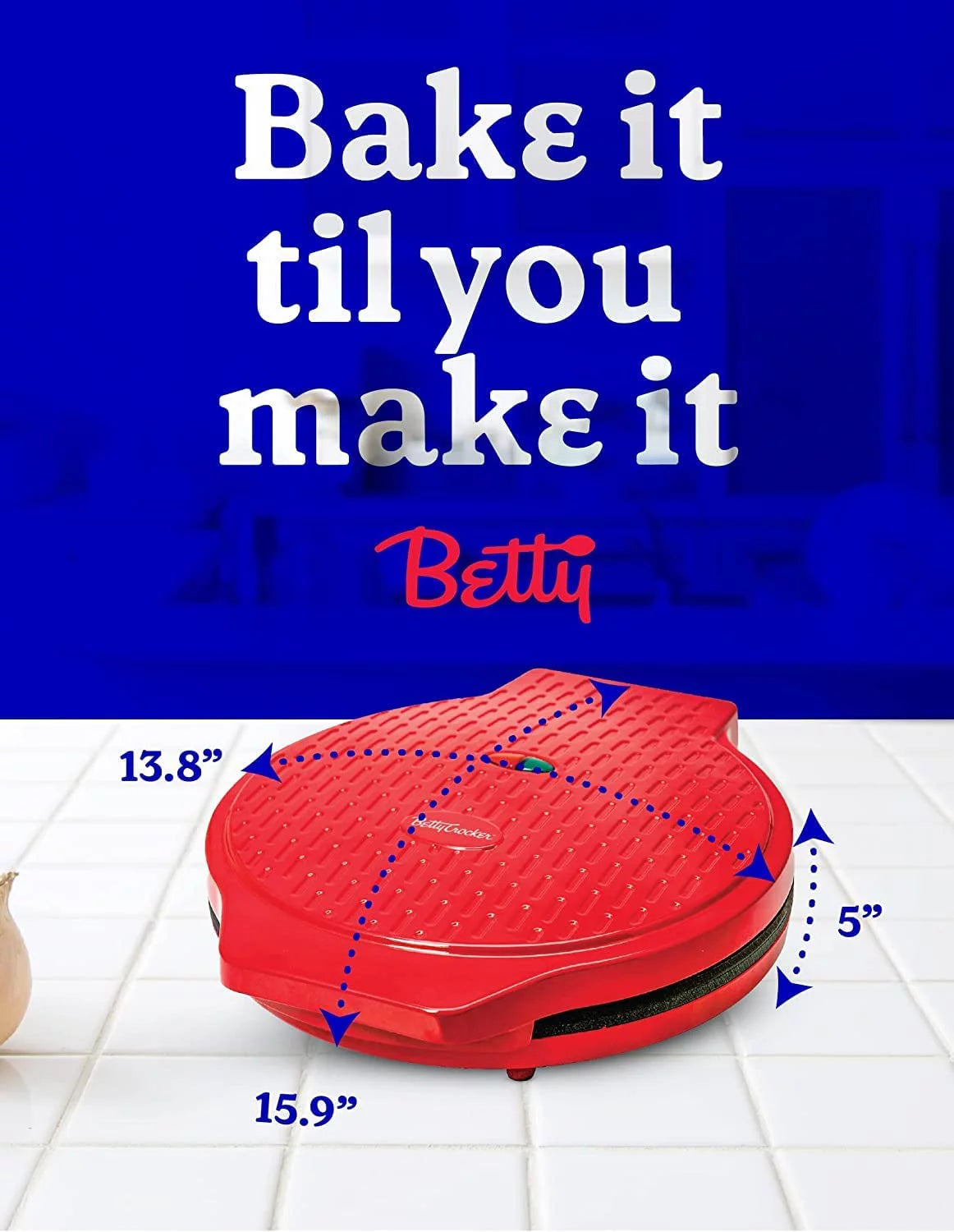 Countertop Pizza Maker with Pizza Cutter and Parchment Paper Y5982