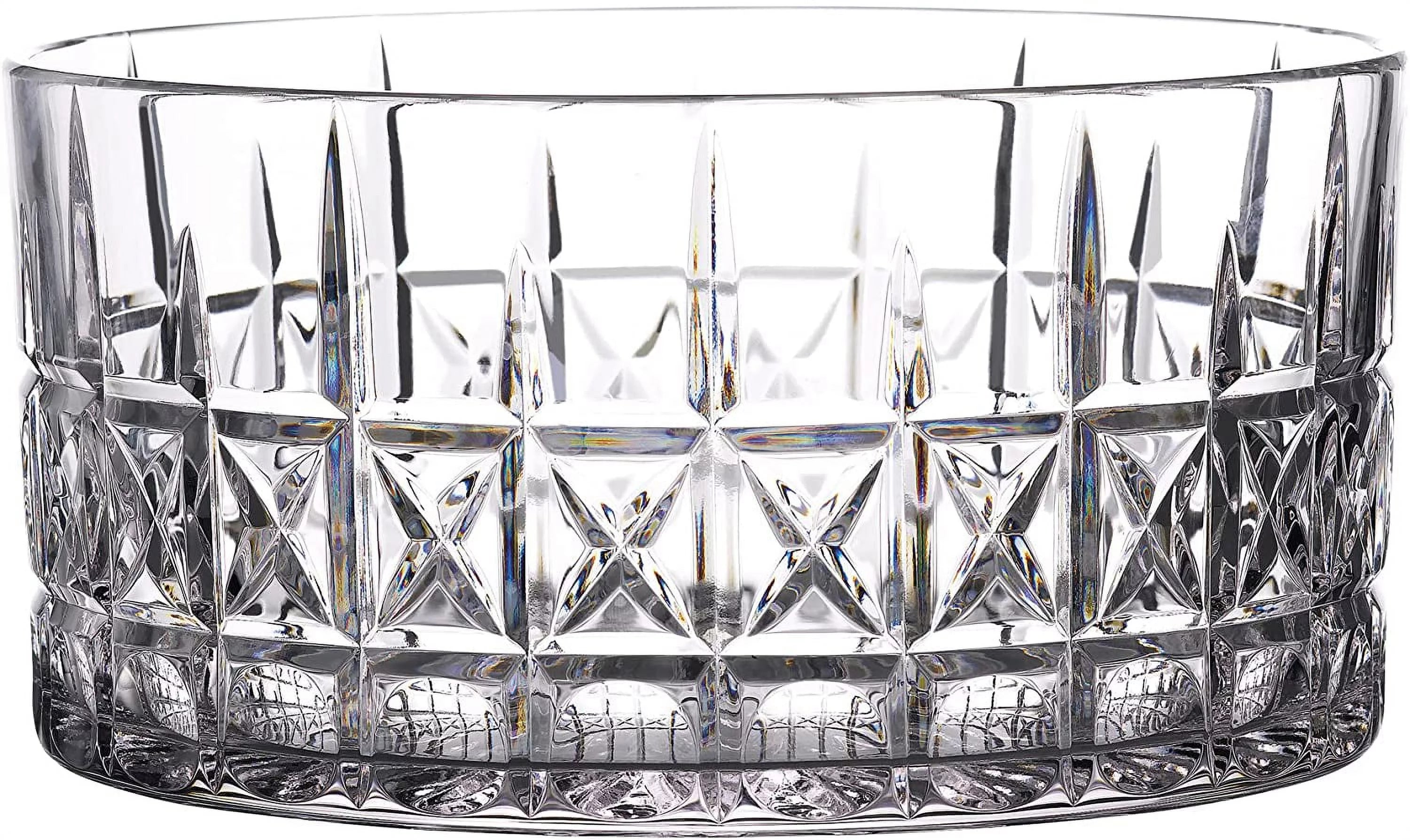Crystalline Clear Glass Vase, 9 inches Z570692