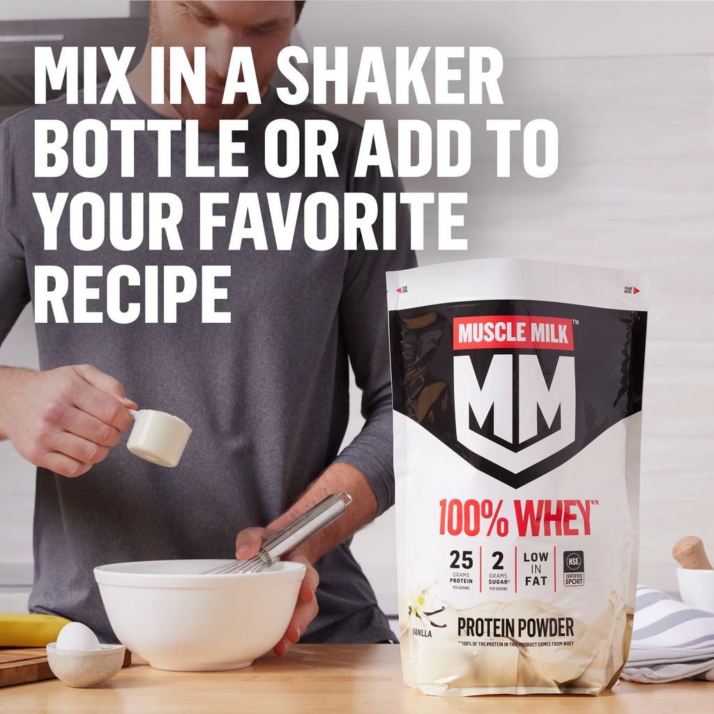 Vanilla Whey Protein Powder, 5 Pound M4153