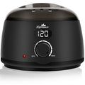 Lifestance Professional Wax Pot Warmer, L2 Premium Digital Wax Melt Machine for Hair Removal, 500ml 14oz LCD Wax Heater for Hard Wax Beads Fast Heat, Home Waxing for Body Brazilian Bikini Face Eyebrow