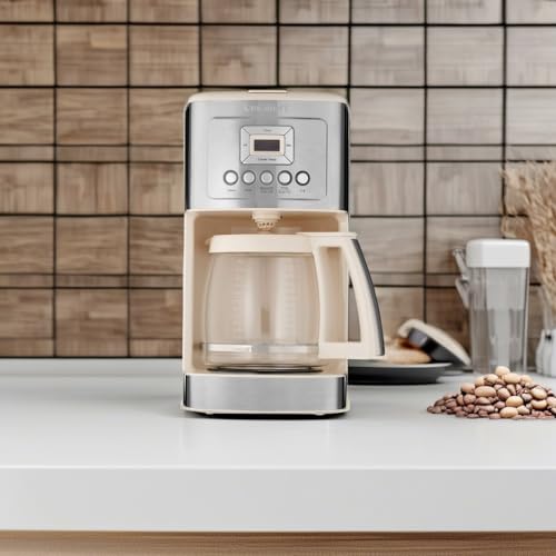 14-Cup Coffee Maker with Glass Carafe, Stainless Steel W5053