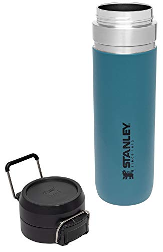 Insulated Stainless Steel Water Bottle 36 oz with Push Button Lid A883