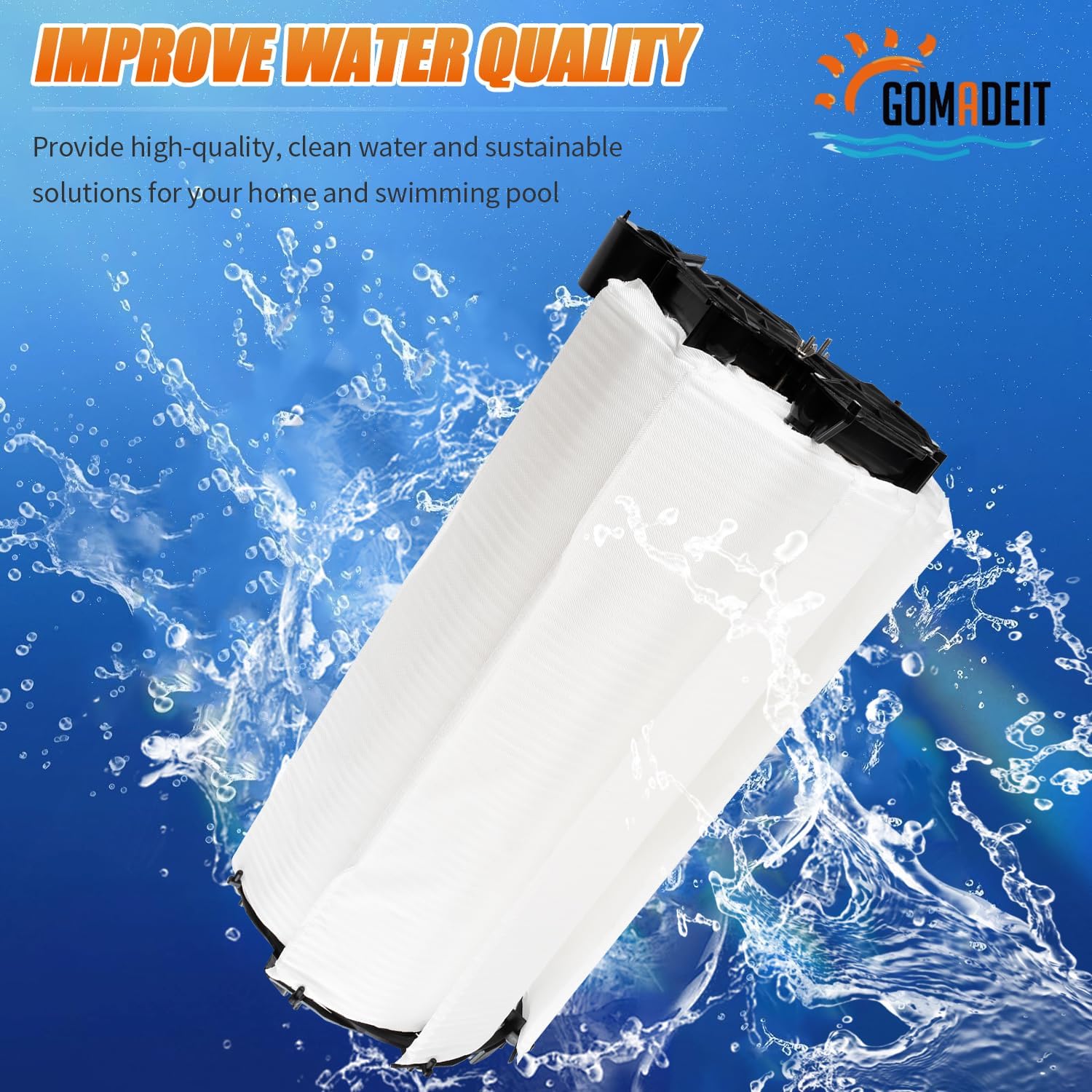 Complete Element Grid Assembly for Pentair FNS Plus 60 Filter Grids, Replacement 60 sq ft Pool and Spa D.E. Filter R833