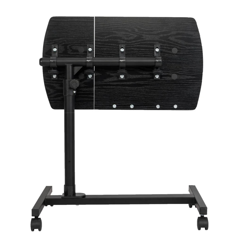 Adjustable Laptop Desk Rolling Cart for Bed and Sofa E3342