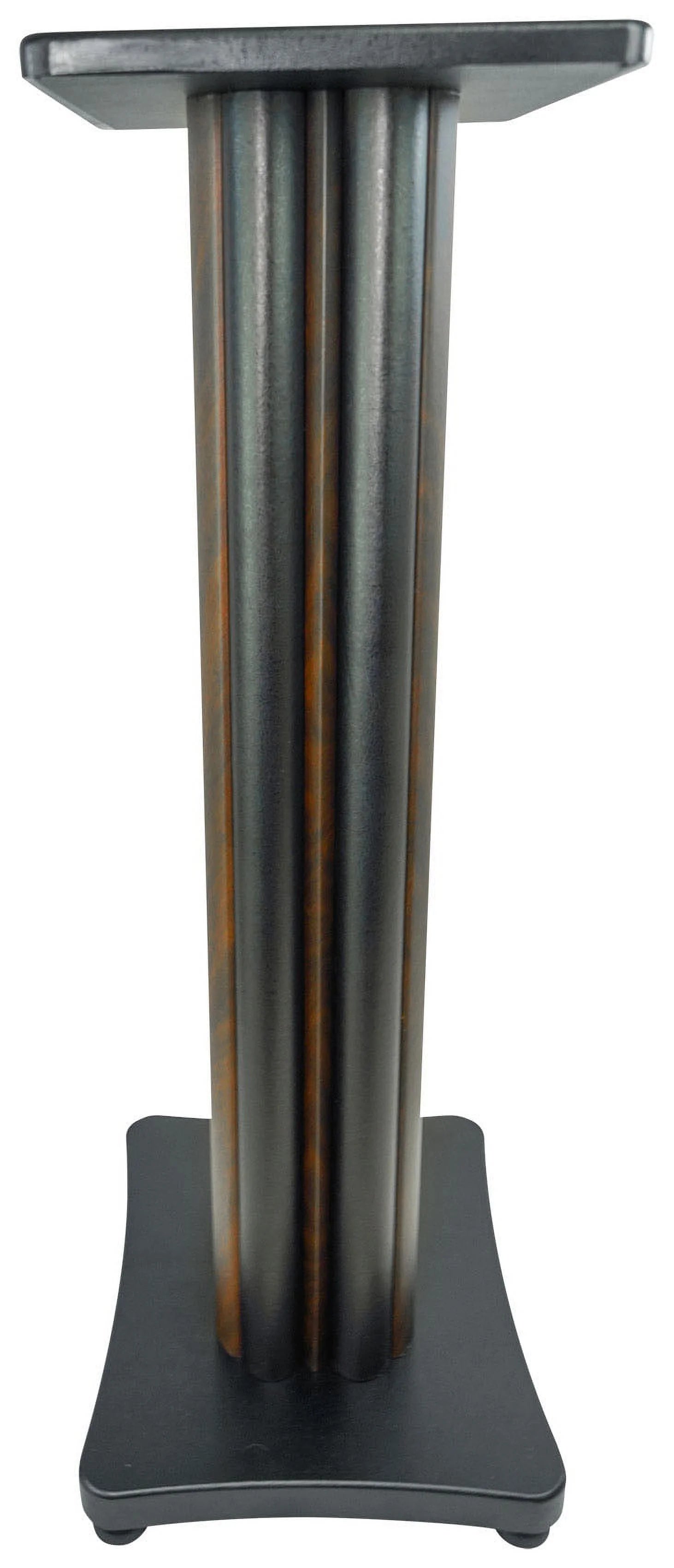 28" Speaker Stands, Dark Wood Grain B57987