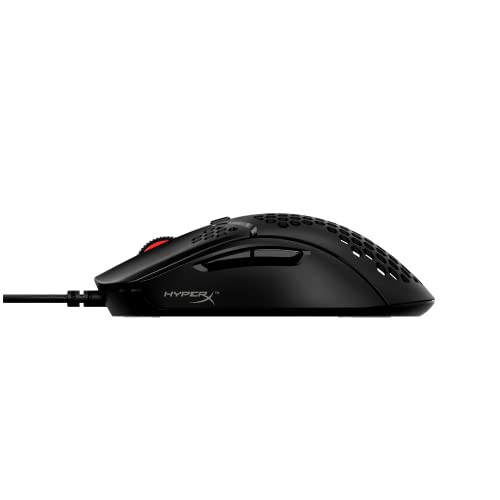 Gaming Mouse - Ultra-Lightweight, 59g, Honeycomb Shell, Black/Red U4751