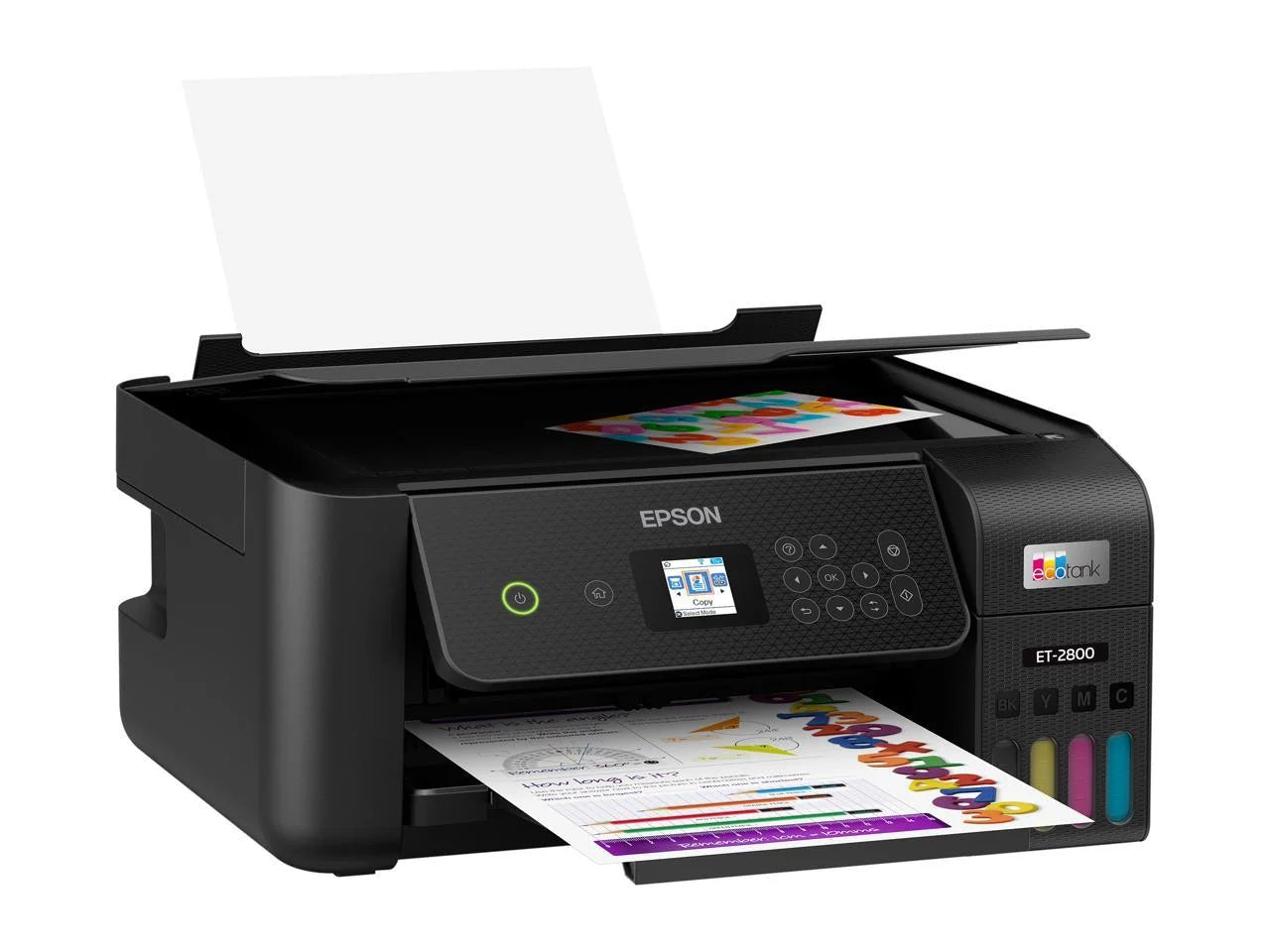 Wireless All-in-One Supertank Printer with Scan and Copy - Black J1249