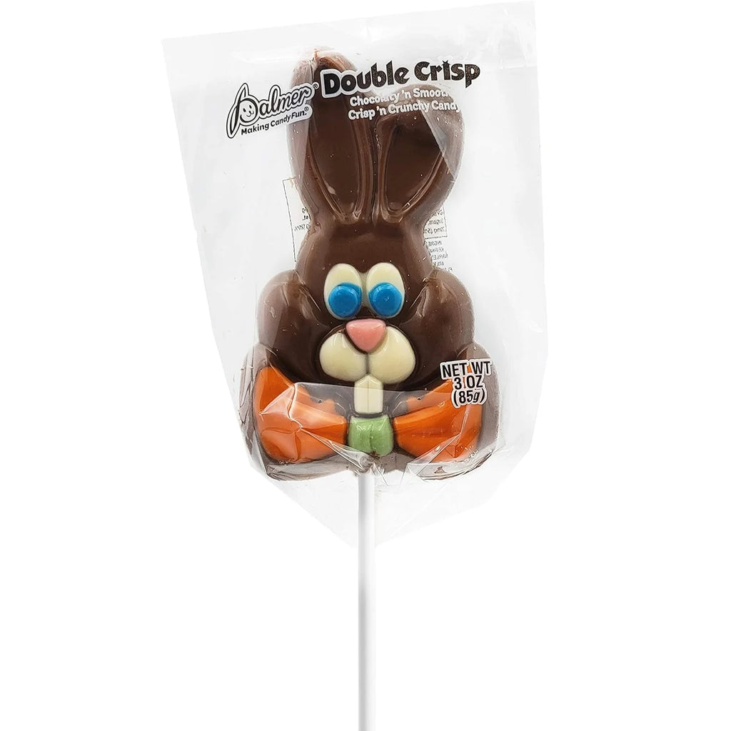 Easter Bunny Chocolate Lollipop, Individually Wrapped, 3oz Z120924