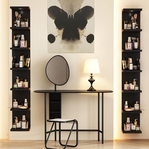 7 Tier Wall Shelf with LED Remote Control Light E76705