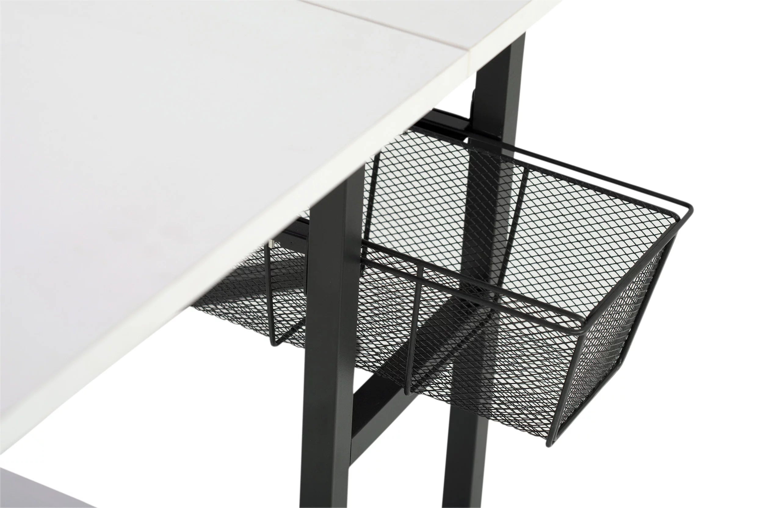 Mobile Fabric Cutting Table with Storage 30" H S462792