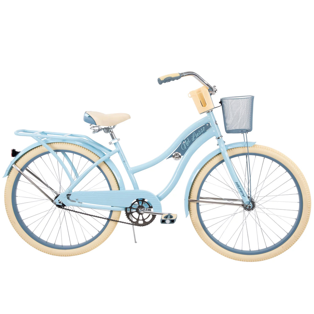 26" Classic Cruiser Bike for Women, Light Blue E591994