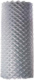 ALEKO Galvanized Steel 4 X 50 Feet (1.2 X 15m) Chain Link Fence Fabric, 12.5-AW Gauge, Silver - CLF125G4X50