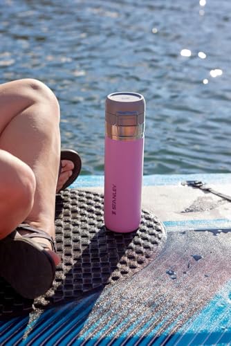 Insulated Stainless Steel Water Bottle 36 oz with Push Button Lid A883