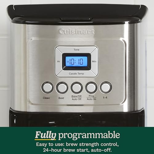 14-Cup Coffee Maker with Glass Carafe, Stainless Steel W5053