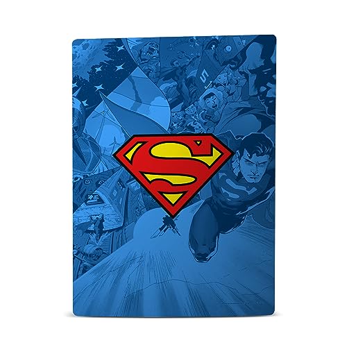 Superman DC Comics Vinyl Faceplate Sticker Skin for PS5 Disc Console & DualSense W749412