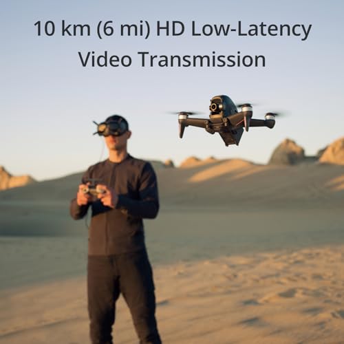 FPV Drone with Camera, 4K/60fps, 10km HD Video Transmission S6700