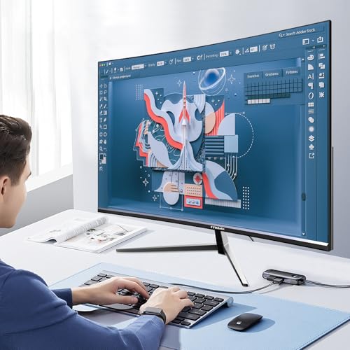 24 Inch Touchscreen Monitor, IPS FHD 1080P, 100Hz, HDMI & VGA & USB N9276