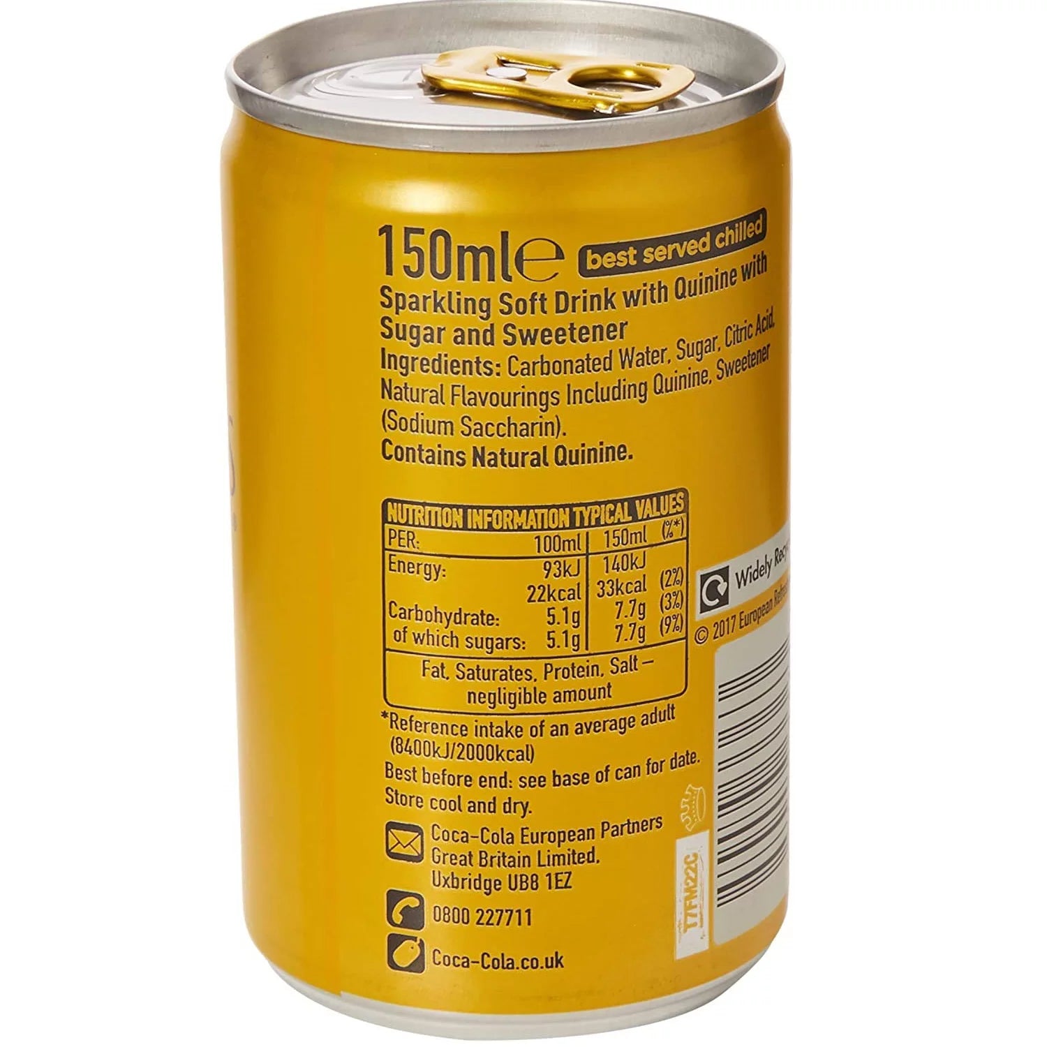 Indian Tonic Water 150ml (Pack of 12) C5726