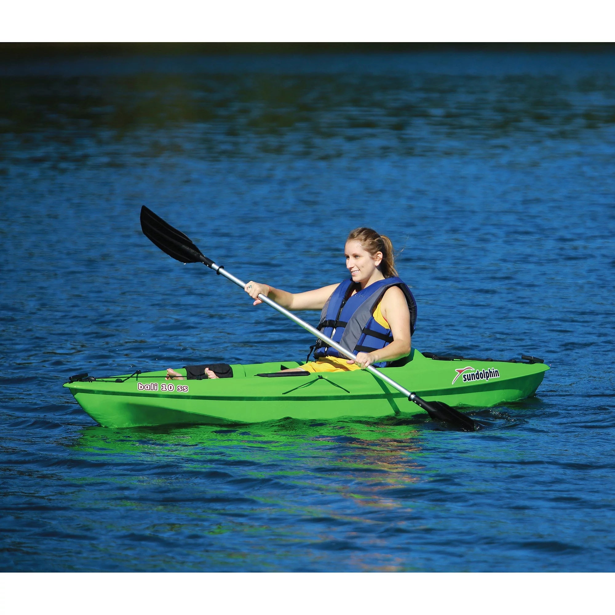 Sit-on Recreational Kayak 10 ft with Paddle W714