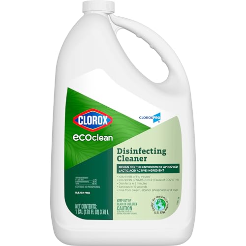 Clorox CloroxPro EcoClean Disinfecting Cleaner Spray Bottle, 32 Fluid Ounces