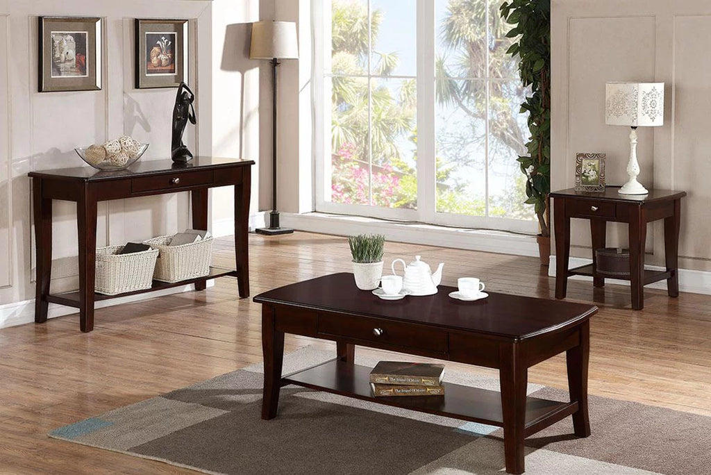 Wooden Brown End Table for Living Room Sofa Side G26812