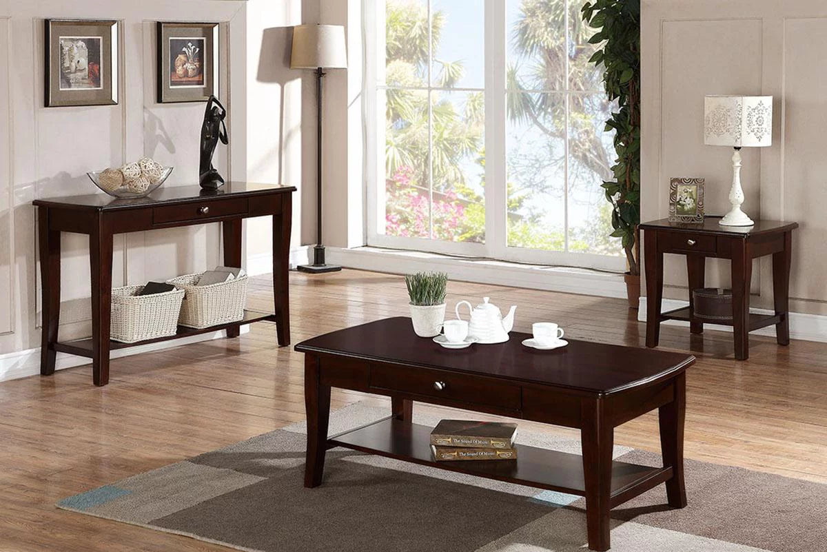 Wooden Brown End Table for Living Room Sofa Side G26812