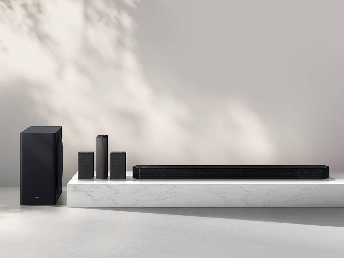 9.1.2ch Soundbar with Wireless Dolby Atmos and Rear Speakers N157644