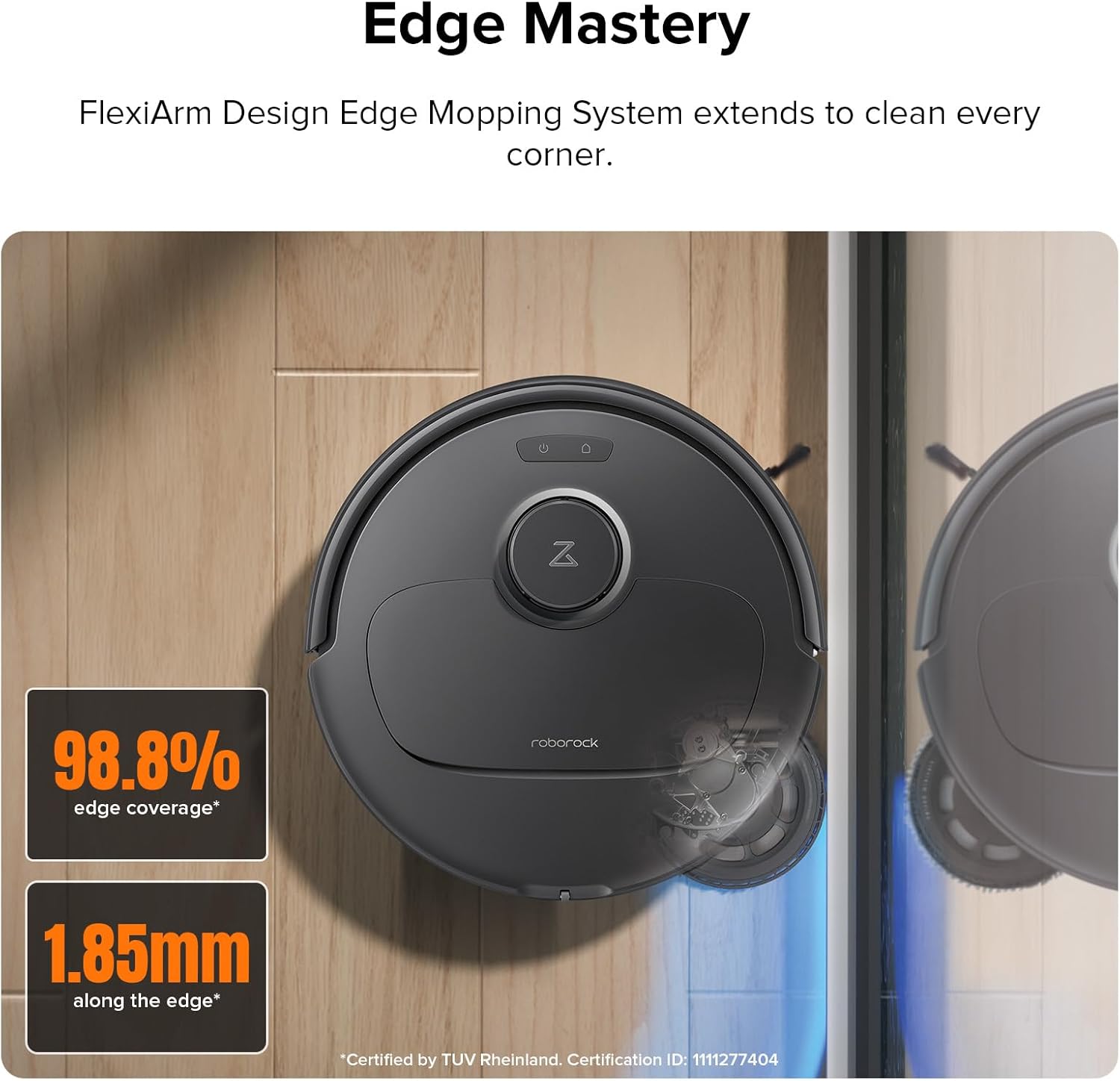 Robot Vacuum and Mop with Multi-Surface Floor P4491