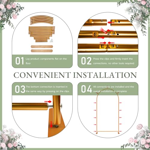 Metal Arch Backdrop Stand for Party Wedding Decoration N268647