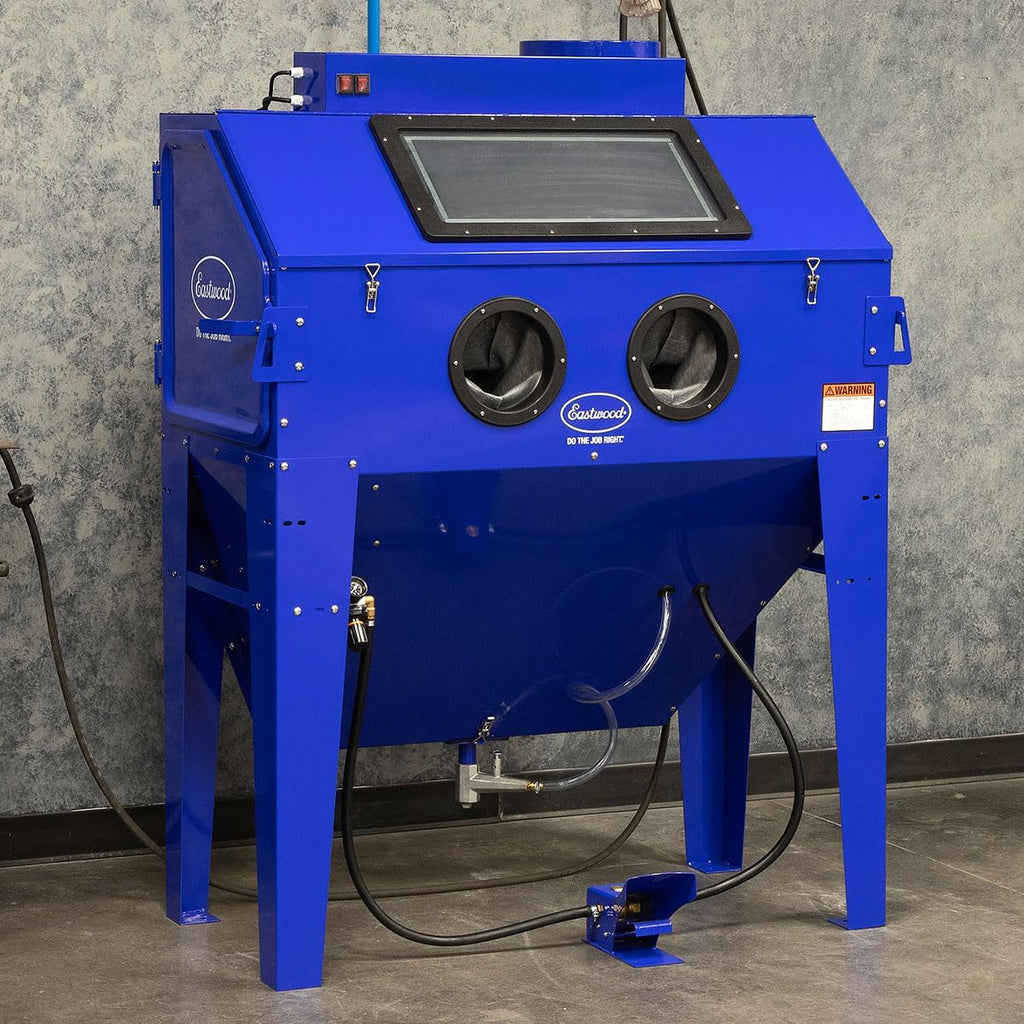 Sand Blasting Cabinet Kit for Paint Removal, Rust Removal, Metal Restoration F4706