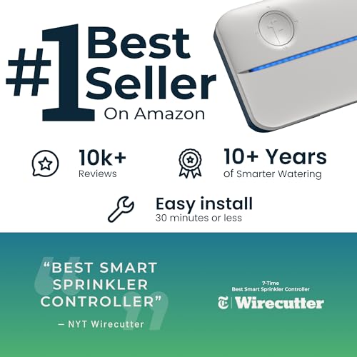 Smart WiFi Sprinkler Controller 8-Zone Irrigation Remote Control B914