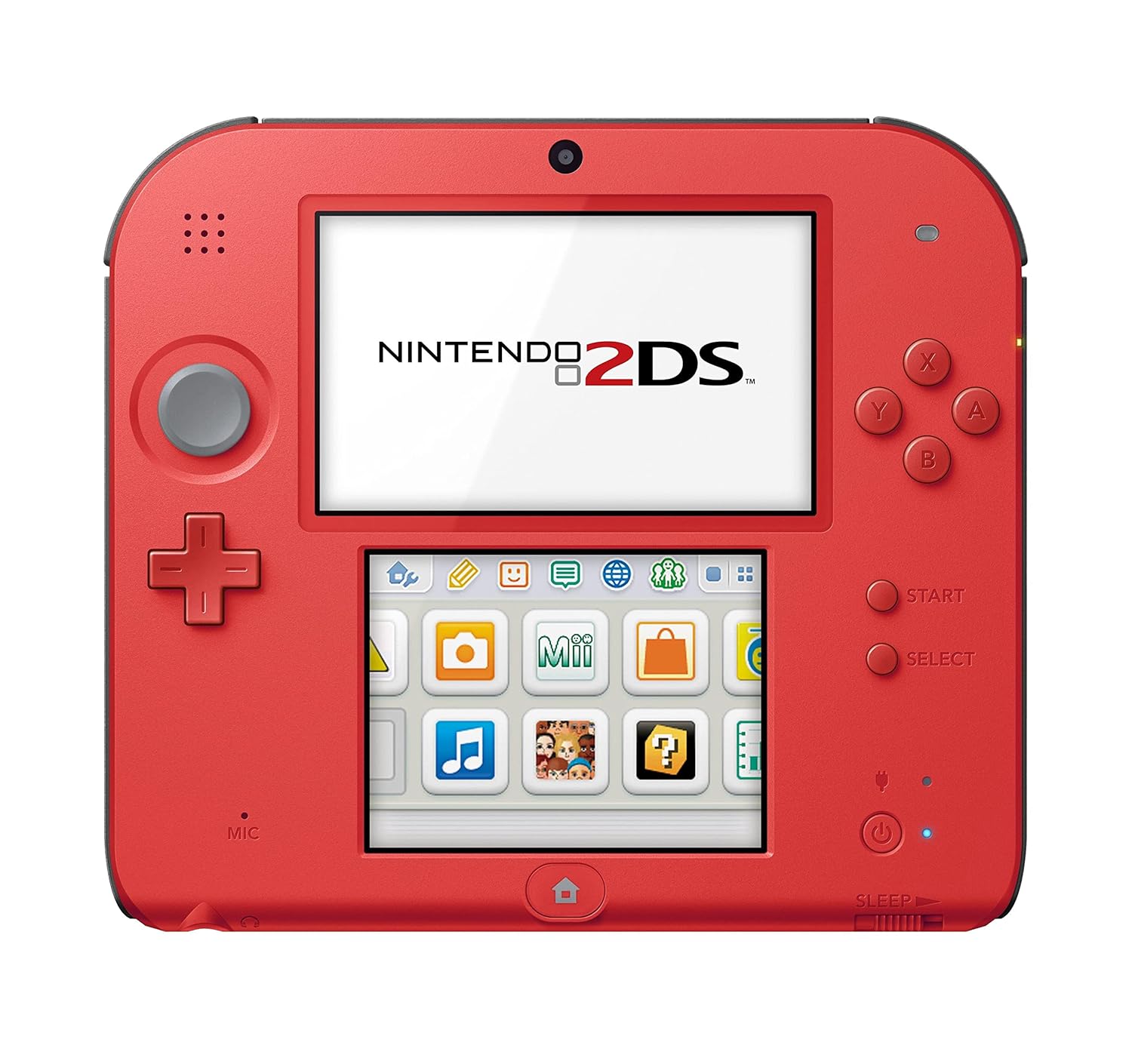 Nintendo Nintendo 2DS-Crimson Red 2 - Nintendo 2DS (Renewed)