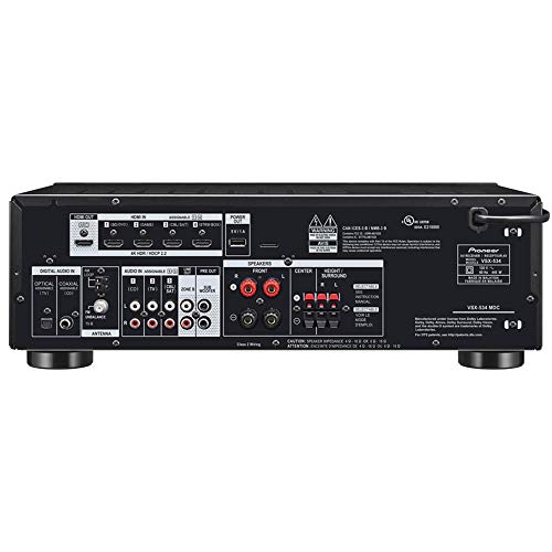 Home Audio Smart AV Receiver 5.2-Ch with 4K and Bluetooth V862