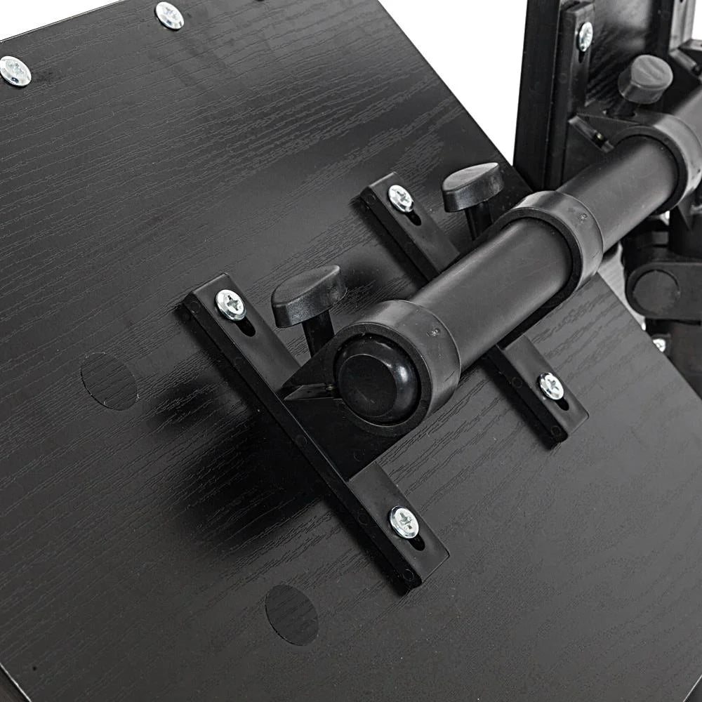 Adjustable Laptop Desk Rolling Cart for Bed and Sofa E3342