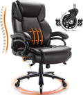 VITESSE Big and Tall 500lb Home Office Chair, Executive Office Chair Desk Chair with High Back,Heavy Duty Task Computer Chair with Tilt Lock Adjustable Swivel Chair with Lumbar Support