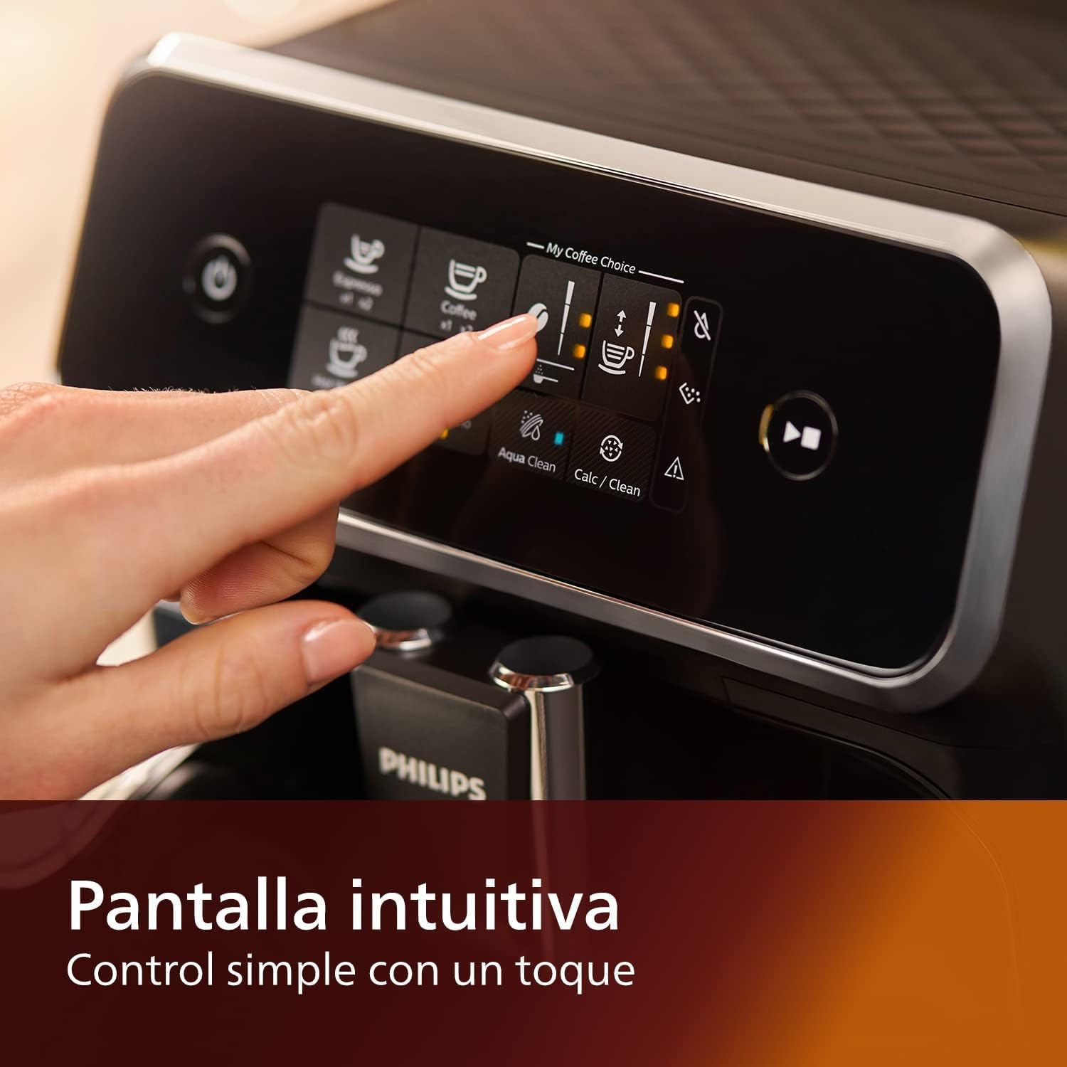 Fully Automatic Espresso Machine with Milk Frother and Touch Display T4052