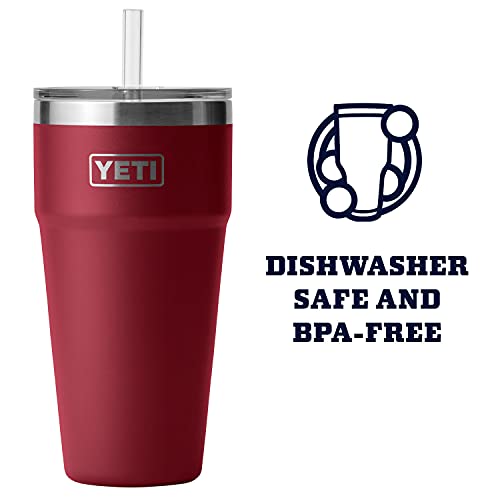 26 oz Vacuum Insulated Stainless Steel Straw Cup B223598