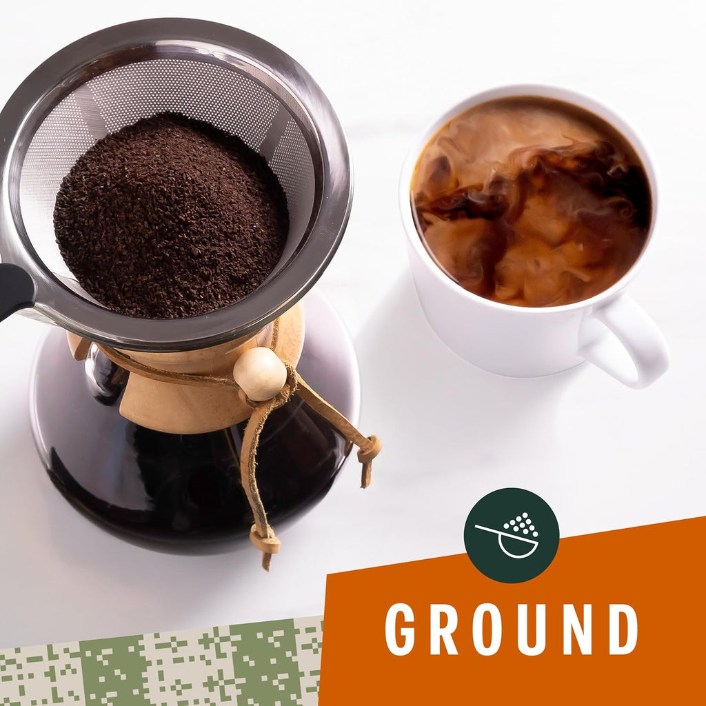 Smoked Butterscotch Ground Coffee, 100% Arabica, 17 Oz X769