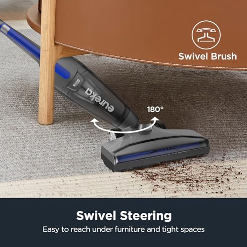 3-in-1 Swivel Handheld & Stick Vacuum Cleaner, Blue S696