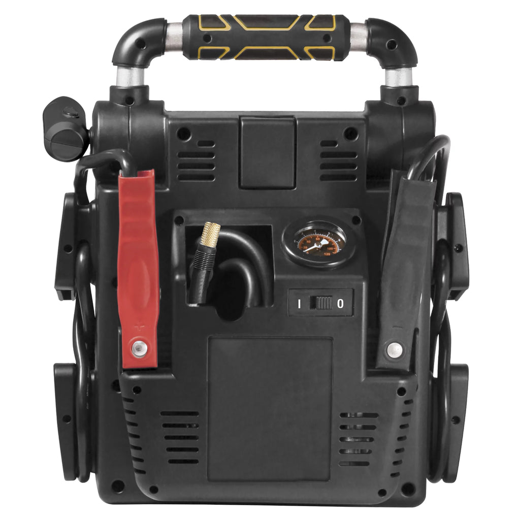 1000 Peak Amp Jump Starter with Compressor, DC and USB Power U53241