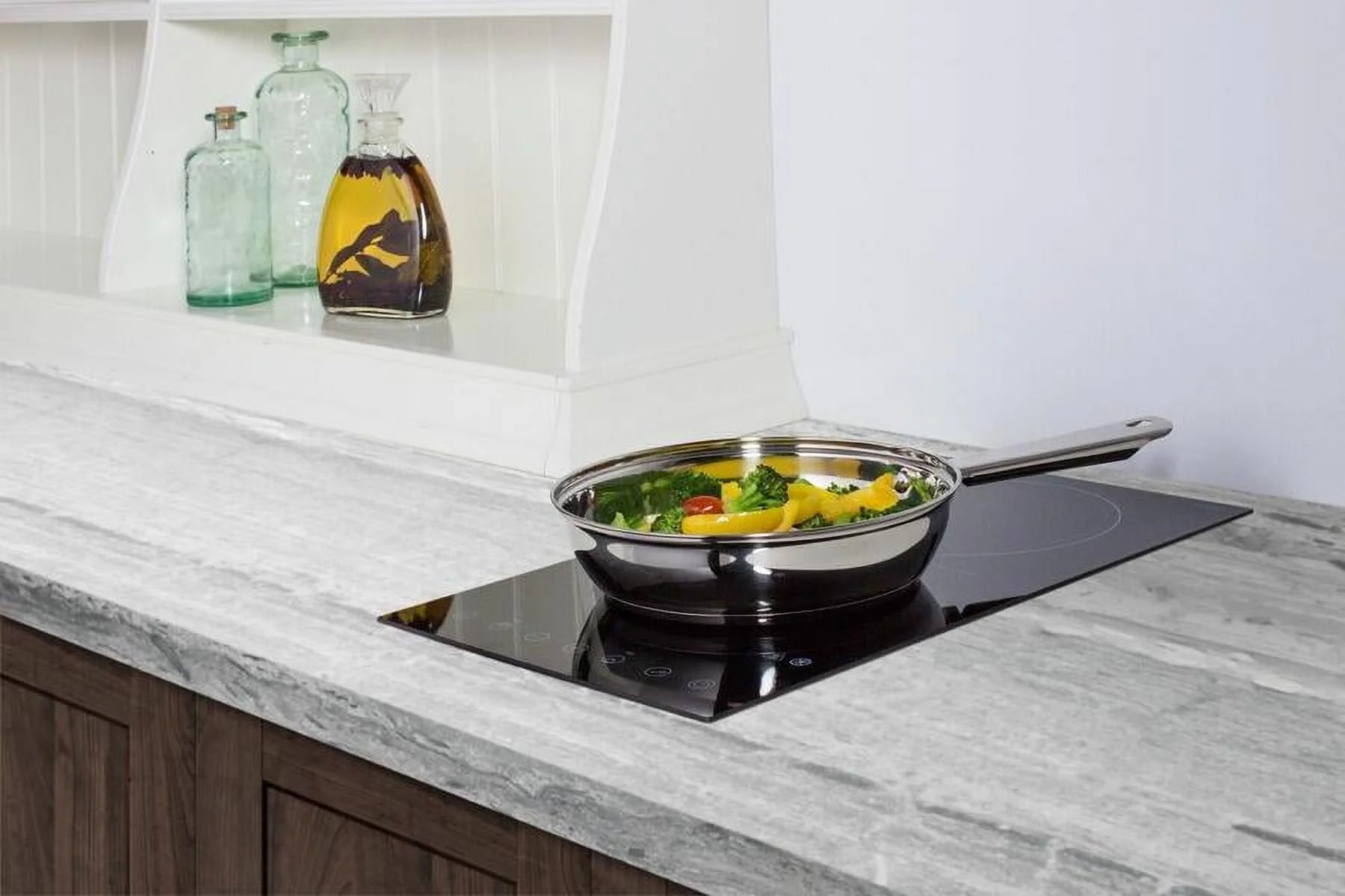 2-Burner Electric Cooktop in Black Z789617