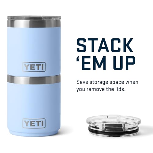 Vacuum Insulated Stainless Steel Stackable Lowball with Lid, 10 oz V4889