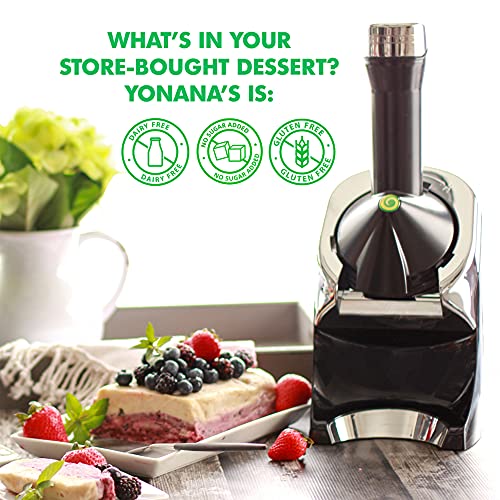 Deluxe Frozen Fruit Soft Serve Maker, 200 W, Red Z488909