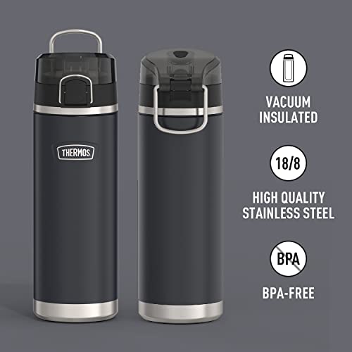 Stainless Steel Water Bottle with Spout, 24 oz, Vacuum Insulated V653