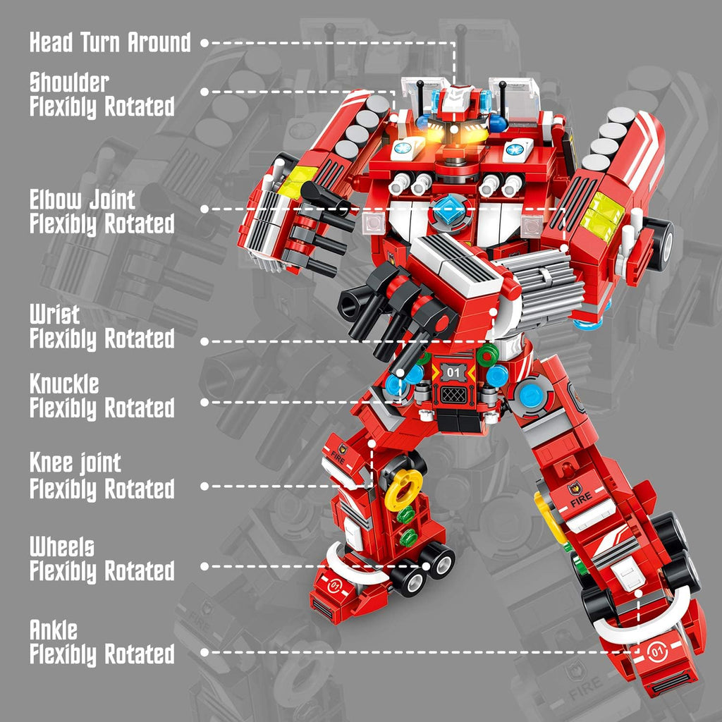 Building Toys for Boys Age 6-10+, 836 PCS Construction Truck Blocks STEM Educational Kit V934