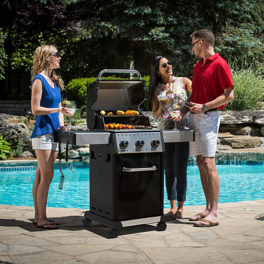 3-Burner Natural Gas Grill N34877