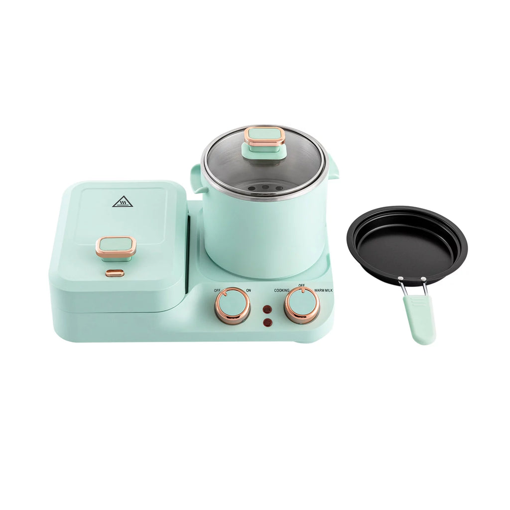 3 in 1 Breakfast Station with Frying Pan and Non-stick Plate N4833