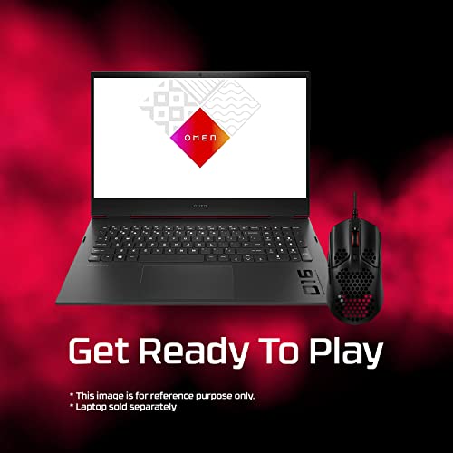 Gaming Mouse - Ultra-Lightweight, 59g, Honeycomb Shell, Black/Red U4751