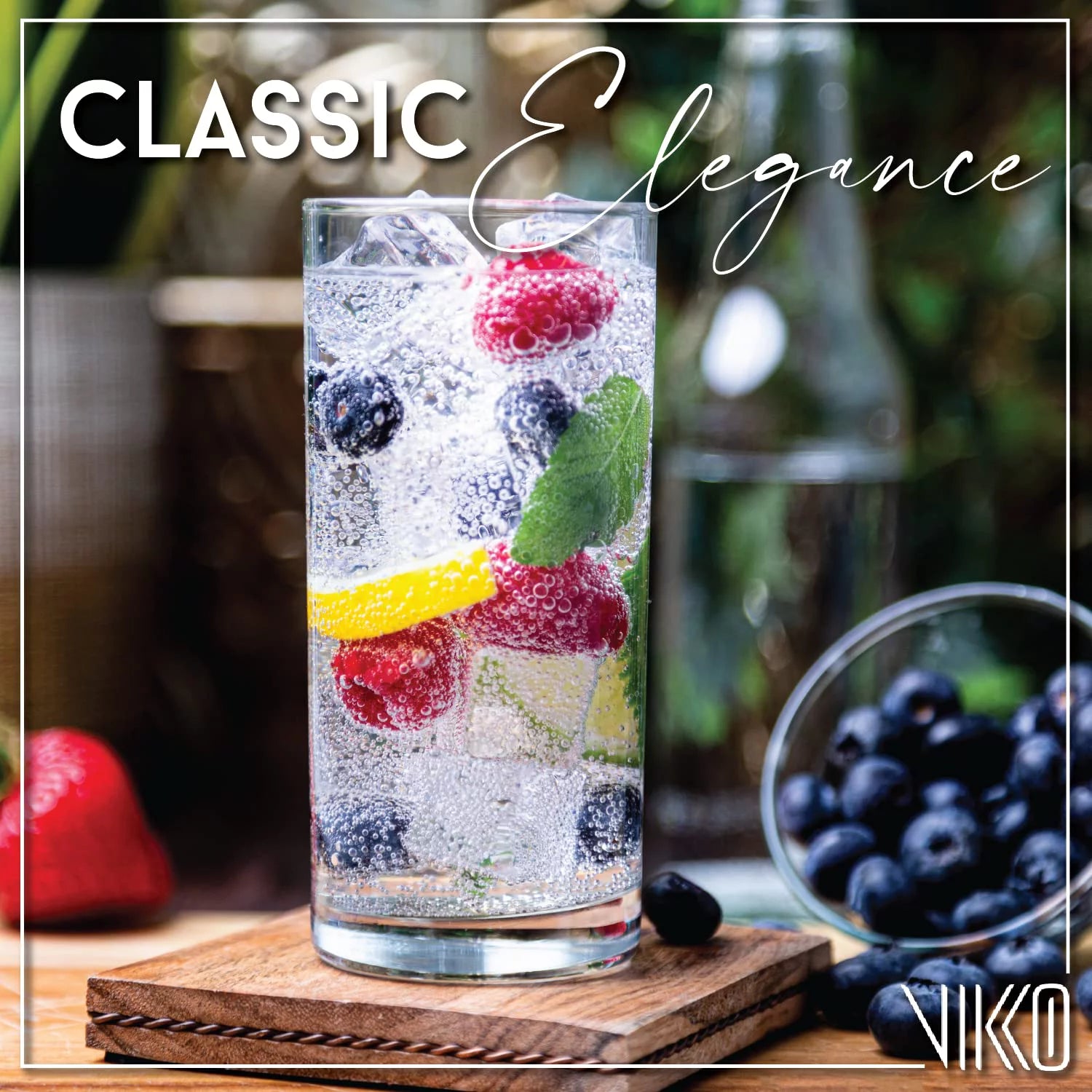 Water Glasses, Set of 12, 12.25 oz Tall Tumbler, Dishwasher Safe F49402